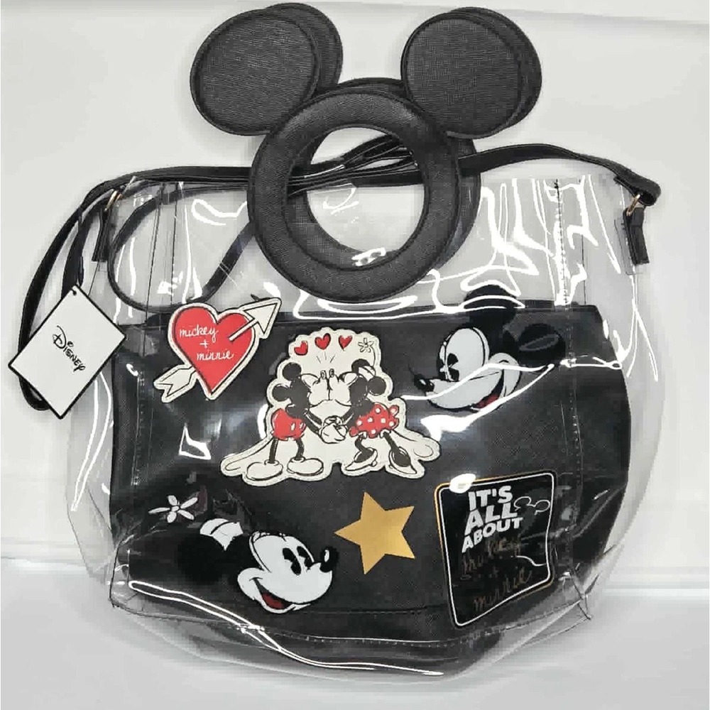 Disney Mickey and‎ Minnie It's All About Mickey And Minnie Clear Backpack